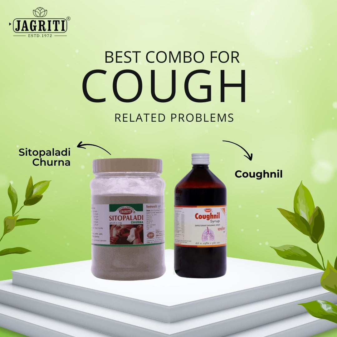 Coughnil (500ml) & Sitopaladi Churna (100 Gram)